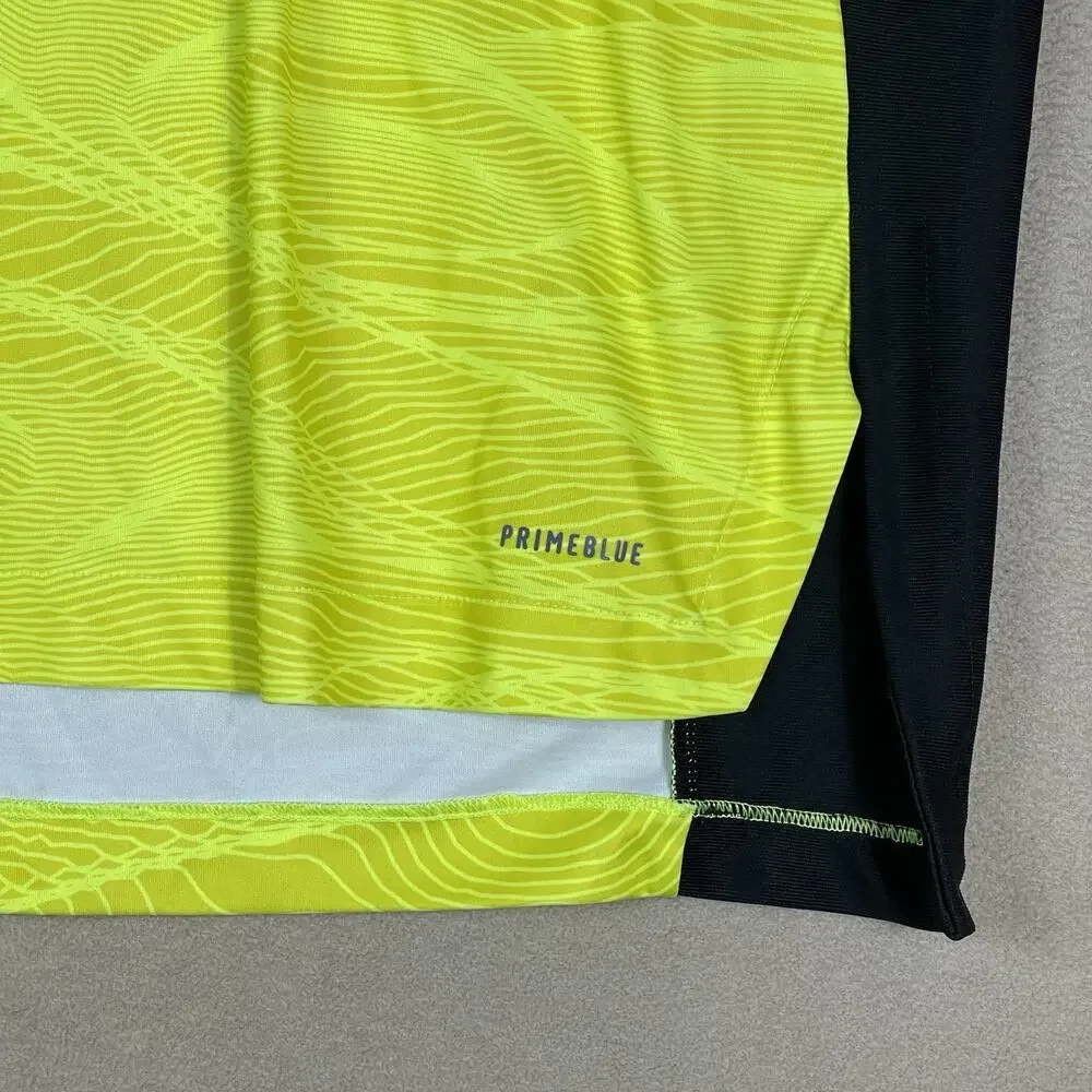 Adidas Jersey Mens L Yellow LAUFA LA United Futbol‎ Academy Long Sleeve #1